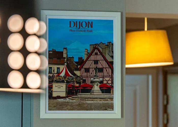 Confort Max 6 Personnes Parking Gratuit Διαμέρισμα Ντιζόν